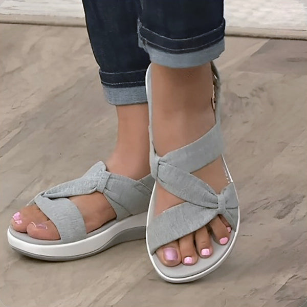 Women's Summer Sandals with a Supportive Sole