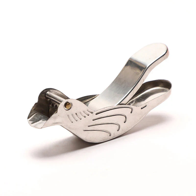 Stainless Steel Lemon Squeezer in a Creative Design