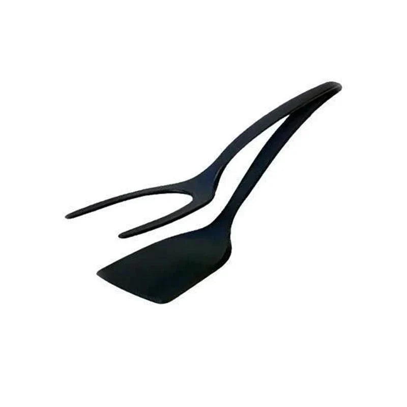 Multifunctional Kitchen Tongs with Spatula Function
