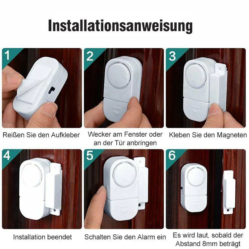 Security Alarm for Doors and Windows