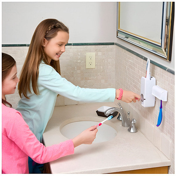Hygienic Toothpaste Dispenser with Holder
