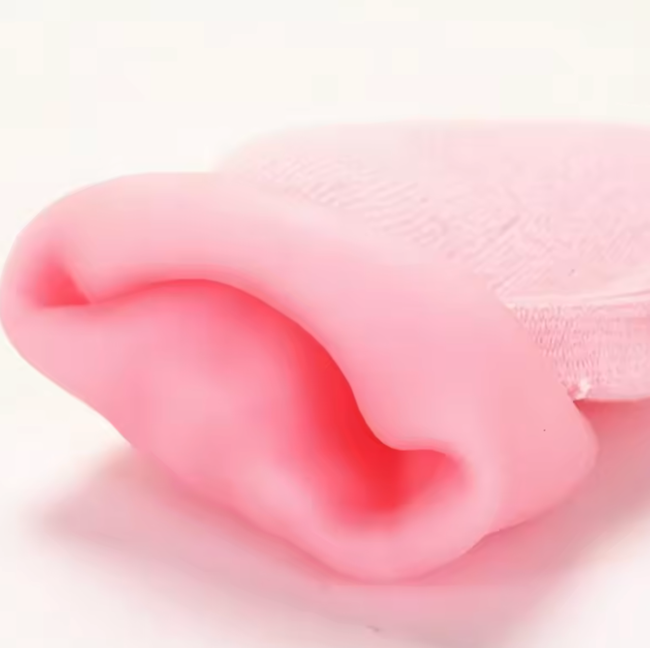 Pink Silicone Foot Care Socks