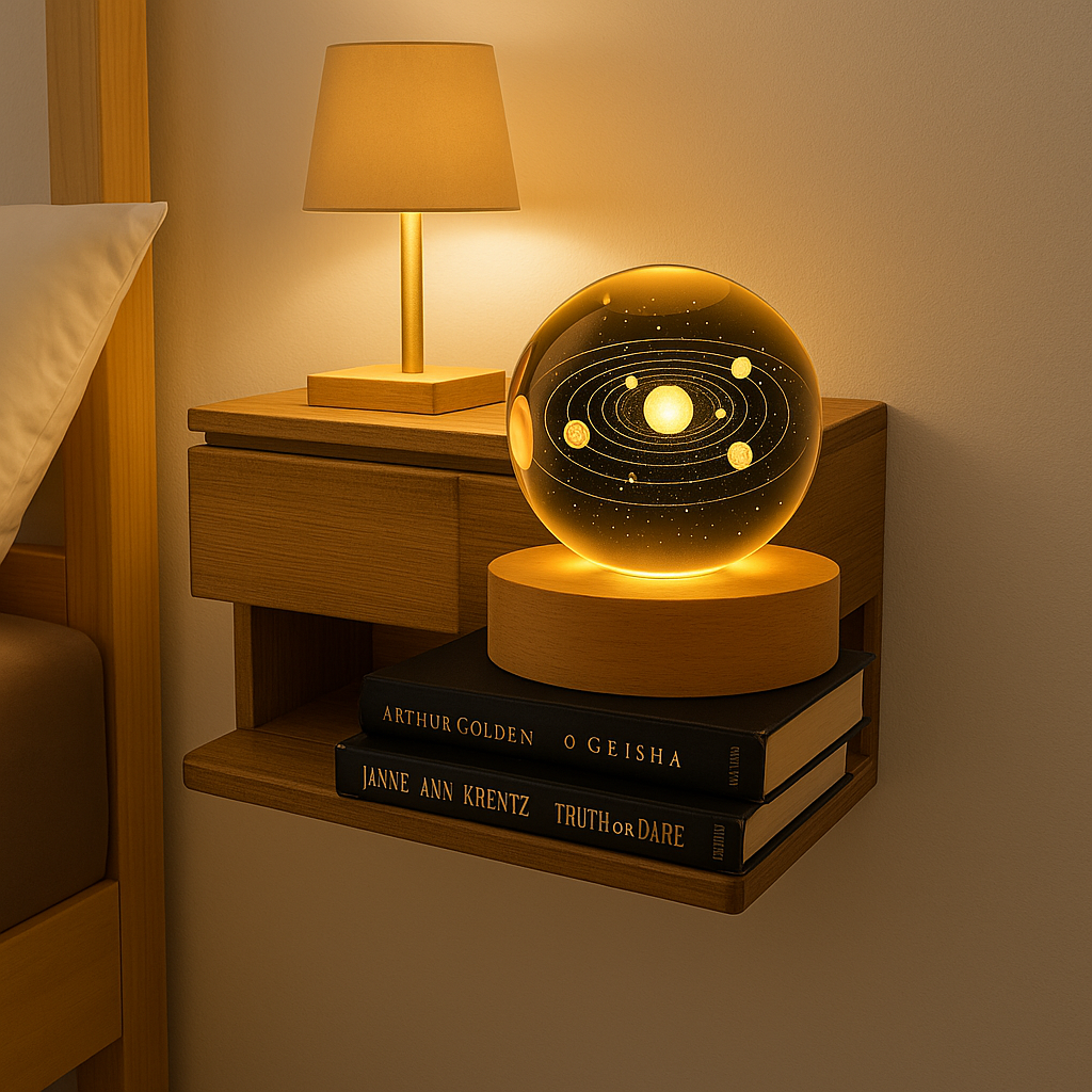 Astronomical Led Sphere with 3d Effect