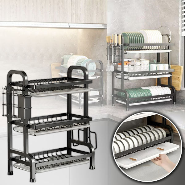 Multi - Level Dish Drainer