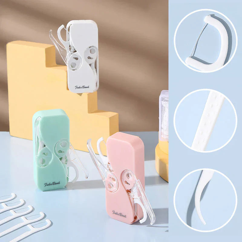 Practical Dental Floss Dispenser for on the Go
