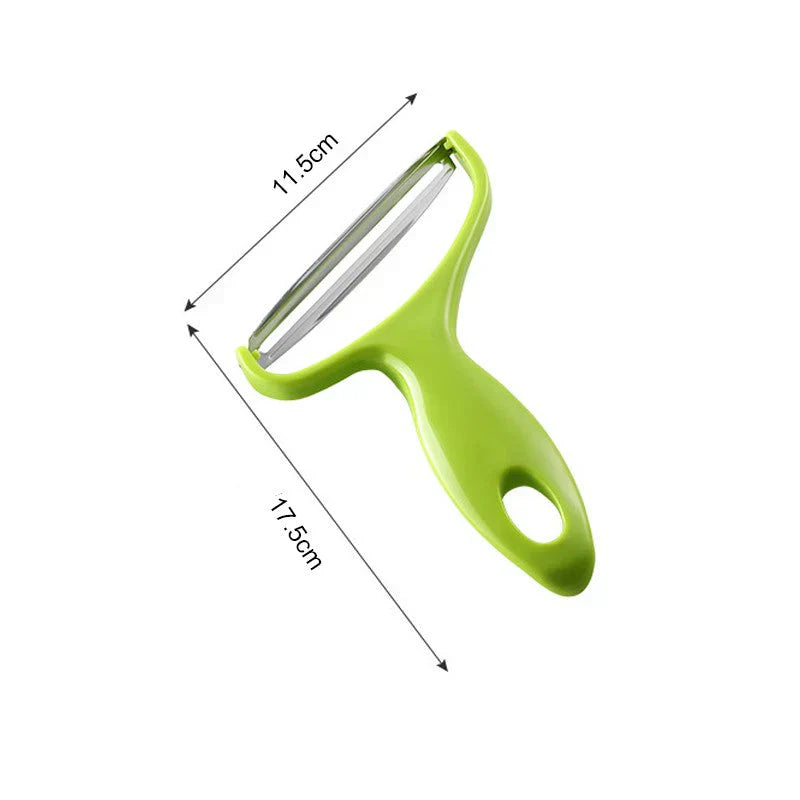 Wide Stainless Steel Peeler for Fruit and Vegetables