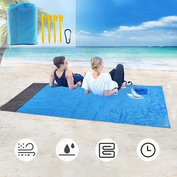 Compact Outdoor Blanket for Picnics & Beach Holidays