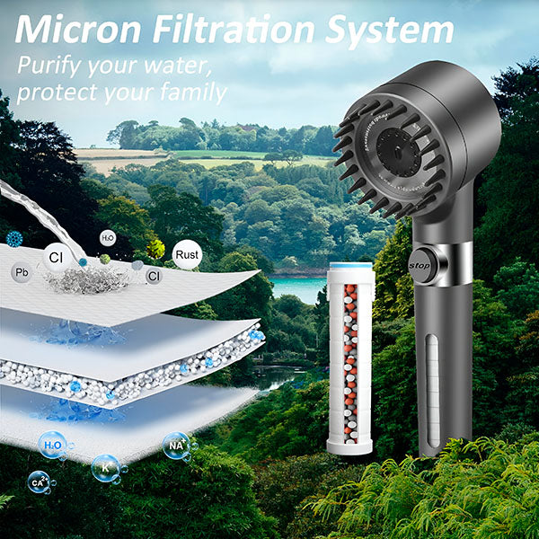 High - Pressure Massage Shower