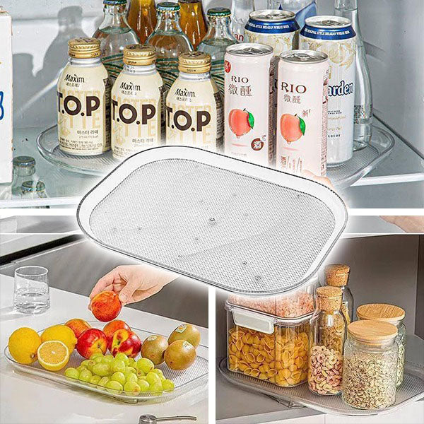 Practical Rotating Container for the Refrigerator