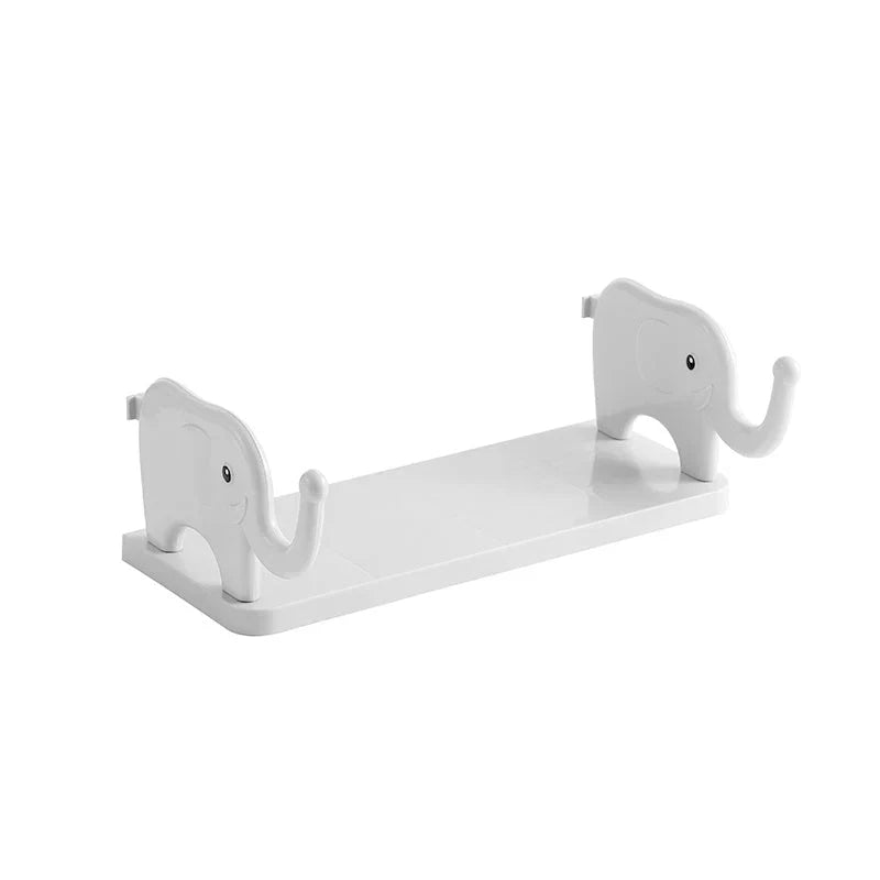 Versatile Storage Shelf in the Shape of an Elephant