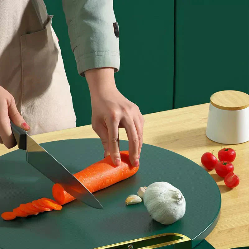 Cutting Board for the Kitchen That Can Be Used on Both Sides