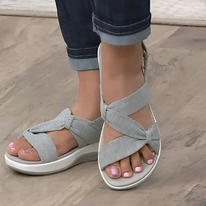 Women's Summer Sandals with a Supportive Sole
