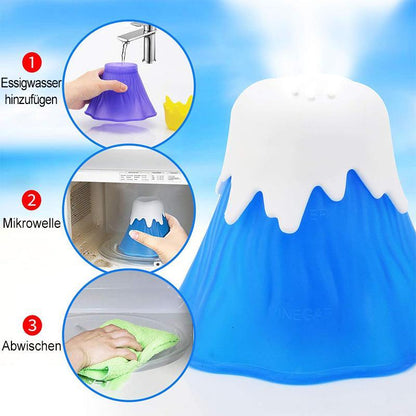 Vapour Microwave Cleaner with a Volcano Look