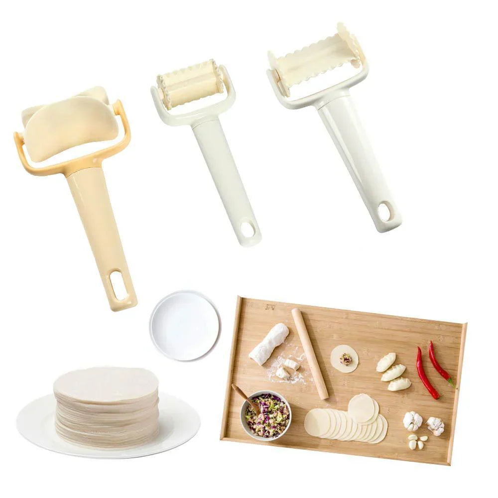 Creative Cookie Cutter Set for Biscuits & Decorations (3 Pieces)