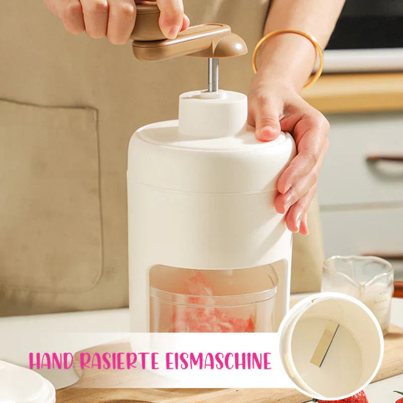 Hand - Operated Ice Cube Crusher