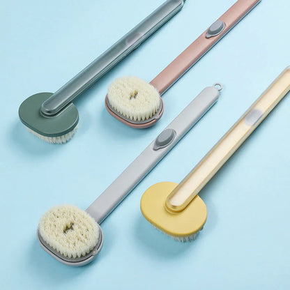 Bath Brush with Ergonomic Long Handle