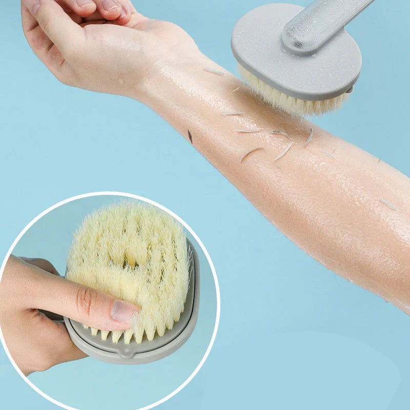 Bath Brush with Ergonomic Long Handle