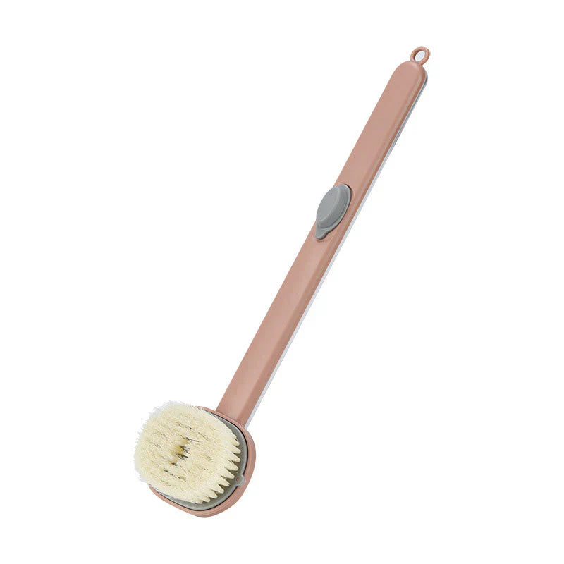 Bath Brush with Ergonomic Long Handle
