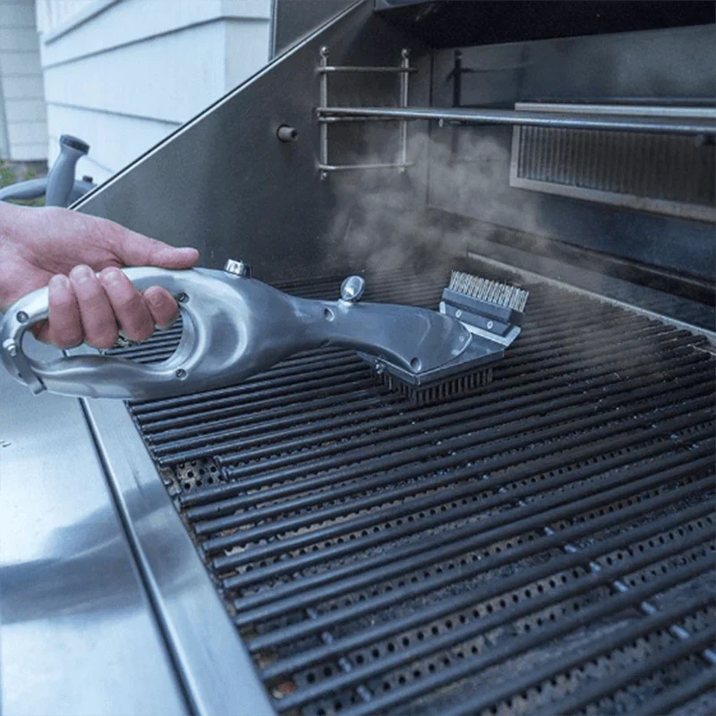 Steam Barbecue Brush for Effortless BBQ Cleaning