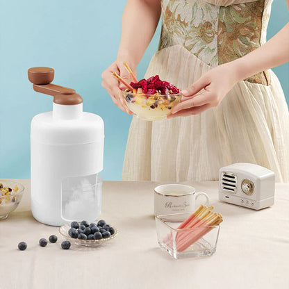 Hand - Operated Ice Cube Crusher