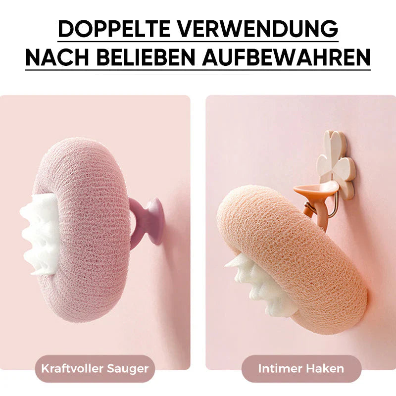 Fluffy Blossom Sponge for Gentle Skin Care
