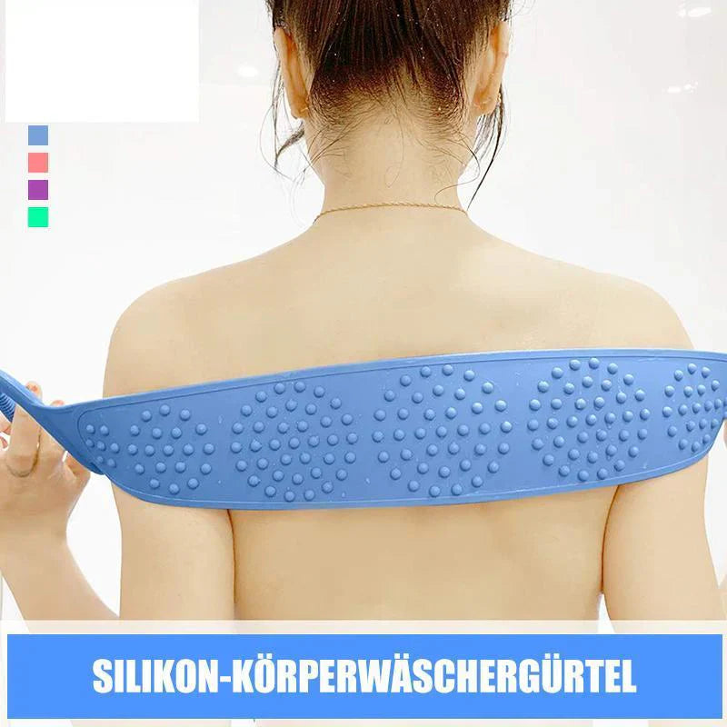 Silicone Shower Belt for Gentle Skin Cleansing