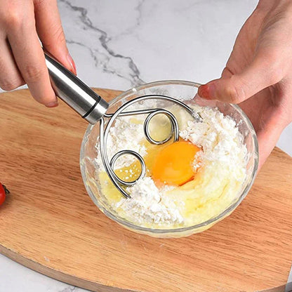 Robust Stainless Steel Whisk for the Kitchen