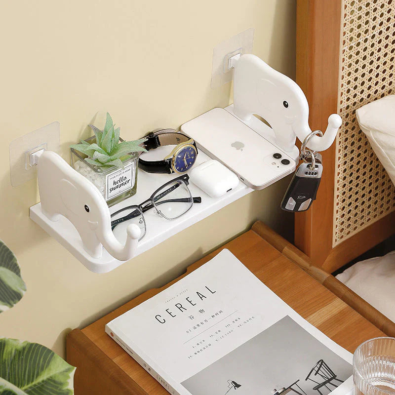 Versatile Storage Shelf in the Shape of an Elephant