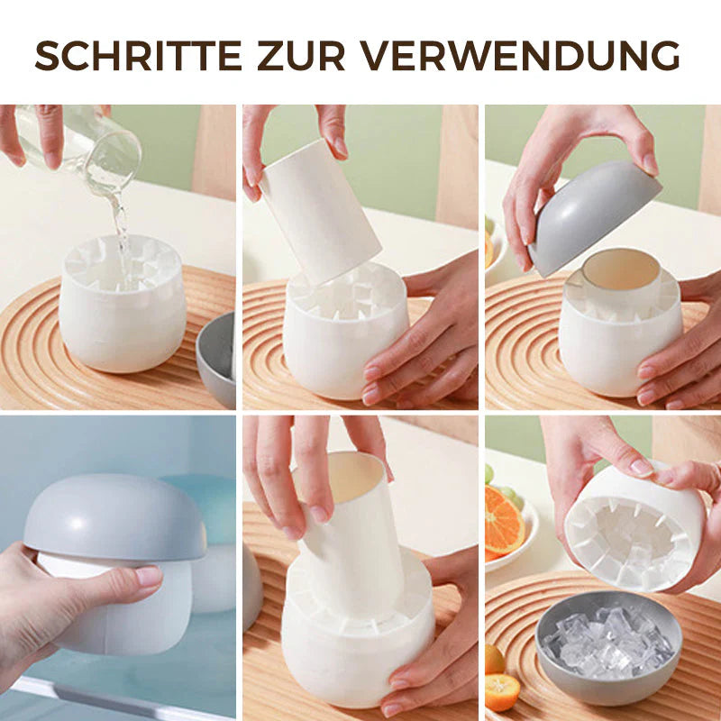 Silicone Ice Cube Cup in Mushroom Shape