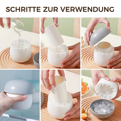 Silicone Ice Cube Cup in Mushroom Shape