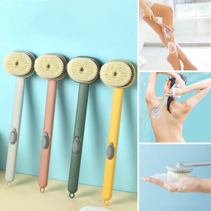 Bath Brush with Ergonomic Long Handle