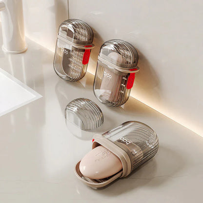 Compact, Waterproof Soap Container for on the Go