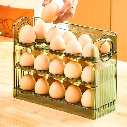 Self-turning Egg Box for Longer Freshness