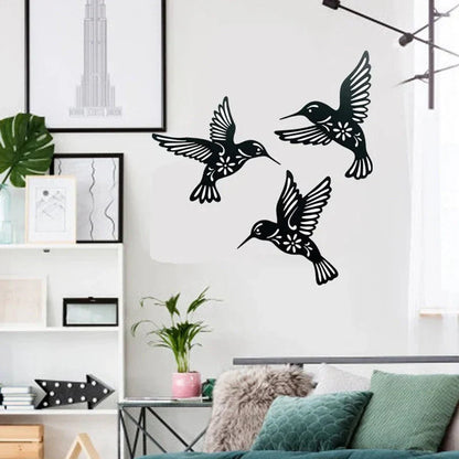 Wall Decoration with Stylish Bird Motifs