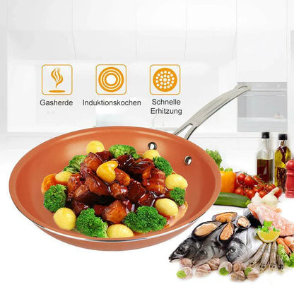 Coated Round Pan with Non - Stick Effect