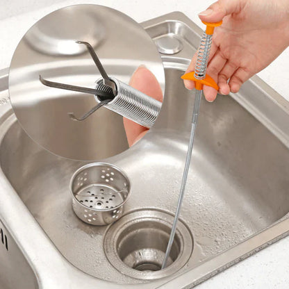 Long Cleaning Hook for Drain and Sink