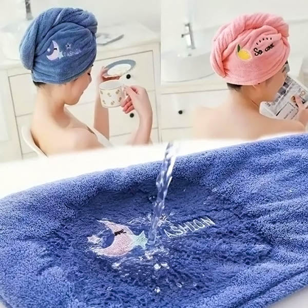 Microfibre Towel with Turbo Drying Effect