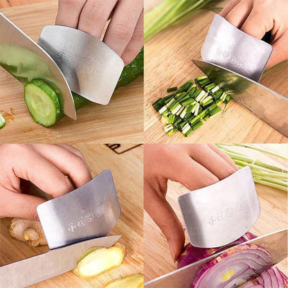 Safe Finger Protection When Cutting