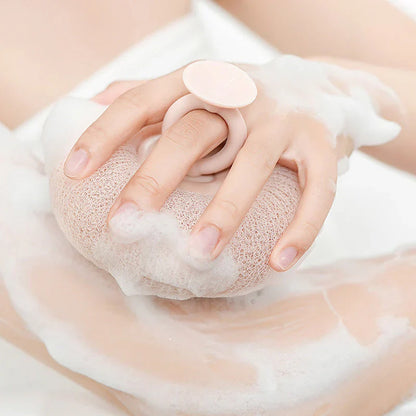 Fluffy Blossom Sponge for Gentle Skin Care