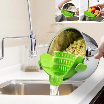 Universal Sieve Attachment for Pots & Pans