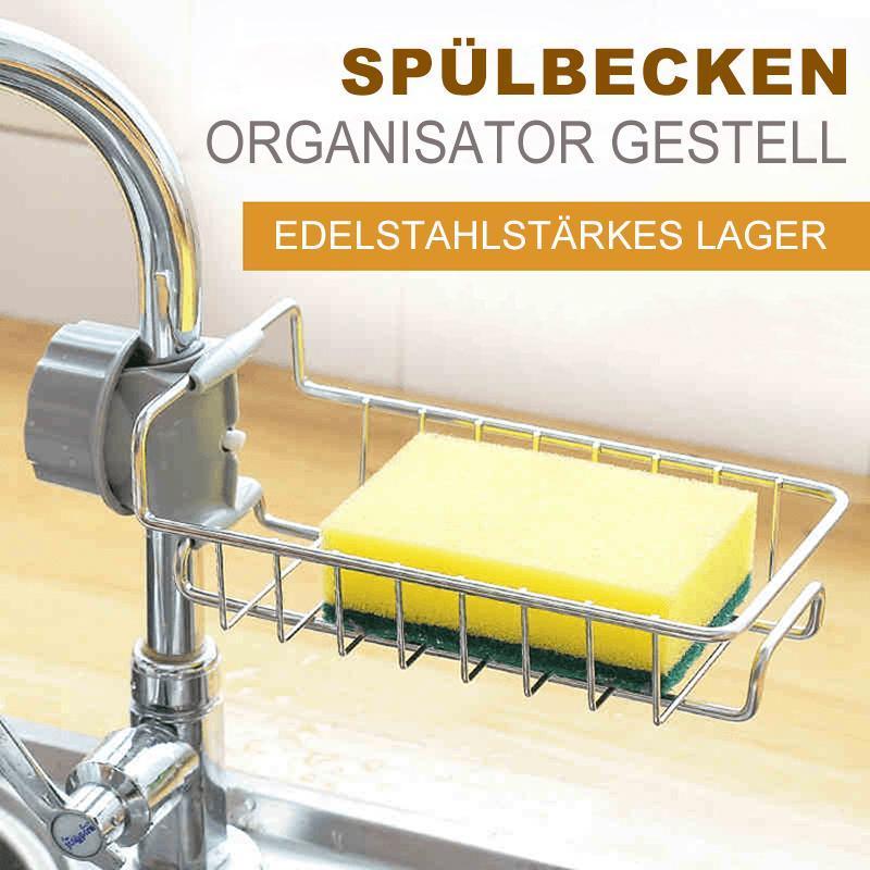 Adjustable Sink Shelf for Kitchen & Bathroom