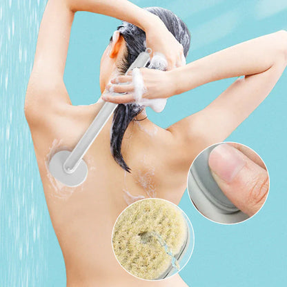 Bath Brush with Ergonomic Long Handle