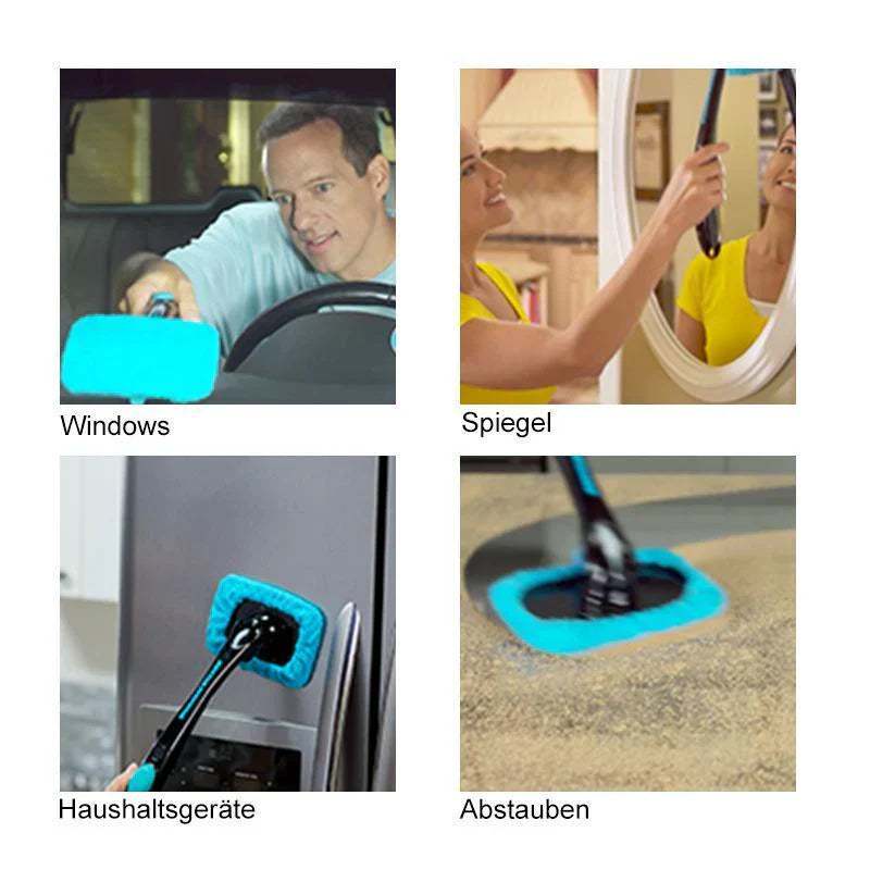 Windscreen Cleaner with Washable Microfibre Cloth