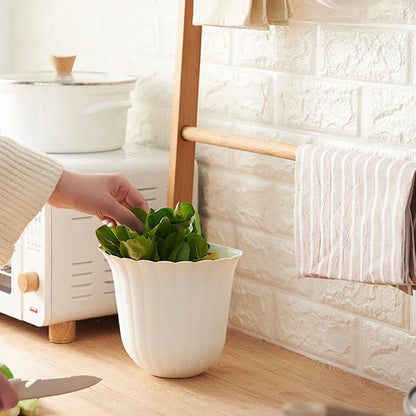 Space-saving Wall-mounted Kitchen Waste Bin