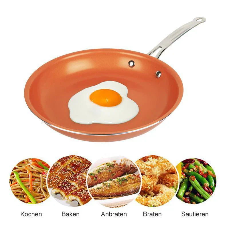 Coated Round Pan with Non - Stick Effect