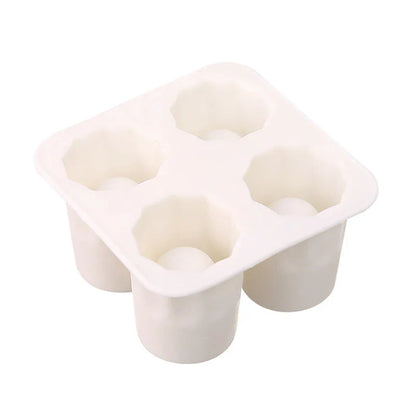 Cylindrical Ice Cube Mold for Even Cooling