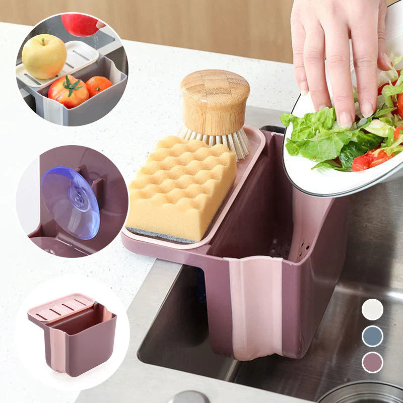 Adjustable Dishwashing Basket for the Sink