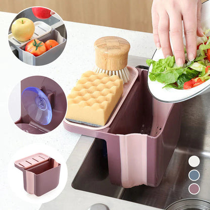 Adjustable Dishwashing Basket for the Sink
