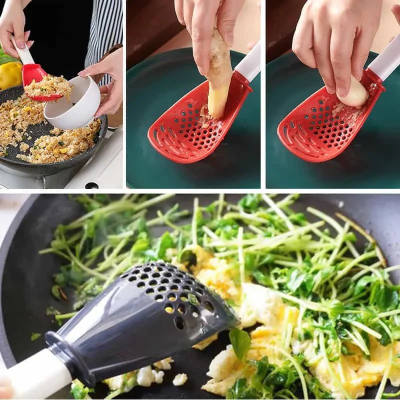 Innovative Sieve Spoon for Versatile Use