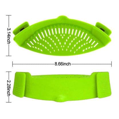 Universal Sieve Attachment for Pots & Pans